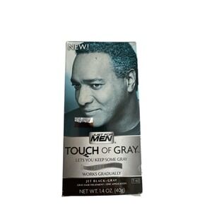 Just For Men Touch Of Gray - Jet Black/Gray T60 NEW Discontinued Works Gradually